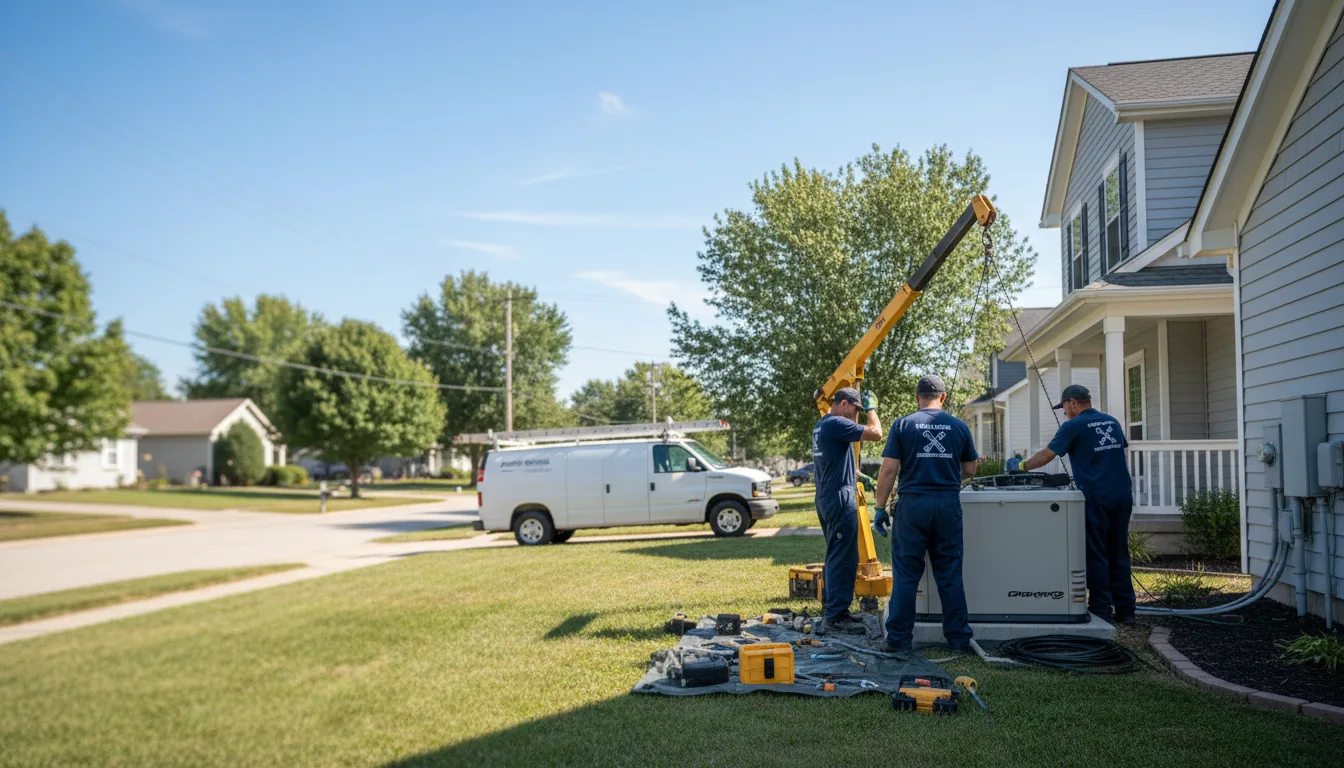Generator Installation in Transfer, PA near me